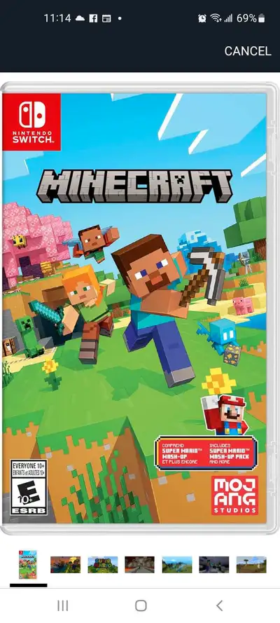 Nintendo Switch Minecraft, View more