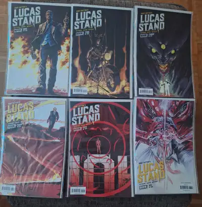 Lucas Stand Comic Books 1 - 6, View more