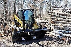 Halverson skid Steer mounted firewood processor in Heavy Equipment in Belleville
