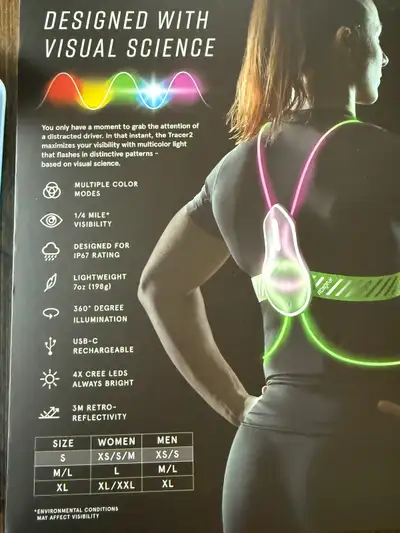 veste de course ou marche tracer 2 -Neuf - payé 150$ prix 100$, View more