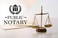 NOTARY PUBLIC AND COMMISSIONER OF OATHS 