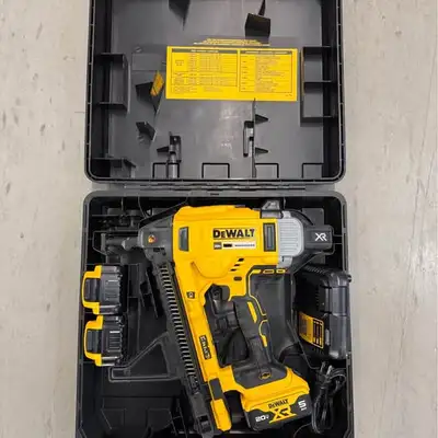 DeWalt DCN Concrete Nailer Kit + Extra batteries and more, View more