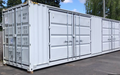 Notre numéro : +1 514-947-5188 Conteneur à 2 portes latérales de 40 pieds High Cube. Détails : deux...