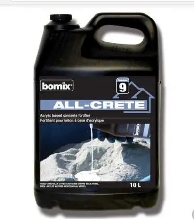 All-Crete concrete fortifier, View more
