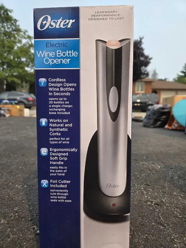 Oster Electric Wine Bottle Opener