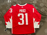 NWT Size Large Carey Price Team Canada Adidas Hockey Jersey