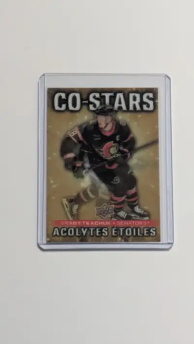UD Tim Hortons 2025-26 Co-Stars Stützle / Tkachuk CO-3, View more