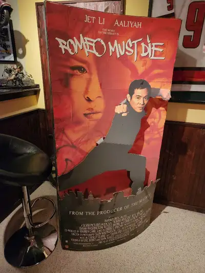 Jet Li - Romeo Must Die cardboard stand, View more