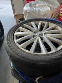 Volkswagen Jetta 17” Rims and tires