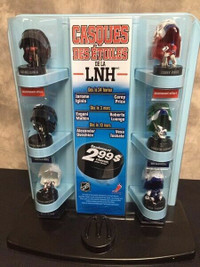 McDonalds 2009 Mini NHL Hockey Helmets Store Display !!!