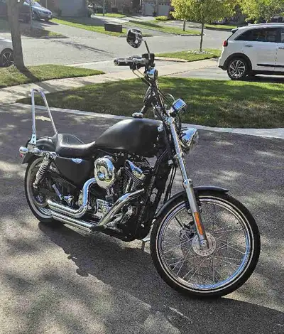 For sale or trade for luxury watch is my 2012 HD sportster Seventy Two. 1200v Lots of chrome. 23800...