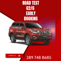 EARLY G2;G ROAD TEST BOOKING, DRIVING LESSONS
