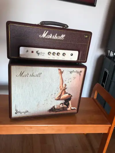Marshall Custom Shop Class 5 Pin-up Amp and Cab Like New, View more