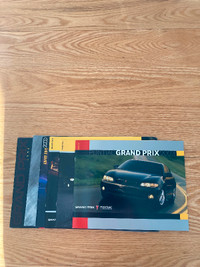 Brochures Pontiac Grand Prix, Bonneville Et G8