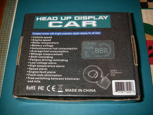 Excellent Portable HUD (Head-Up Display) in General Electronics in Edmonton - Image 4