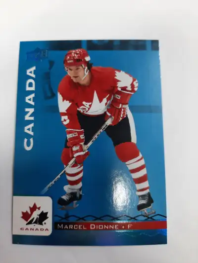 Marcel Dionne 2017 Upper Deck Team Canada Juniors Blue Spectrum, View more