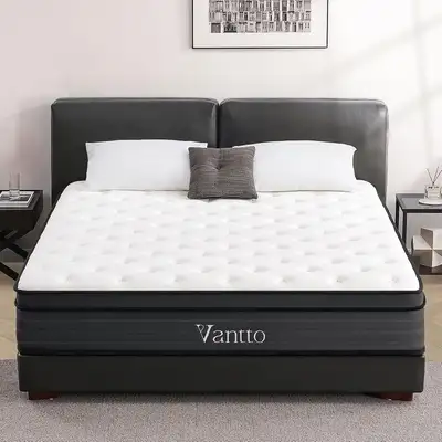 Hybrid Pocket Spring Twin Mattress, View more