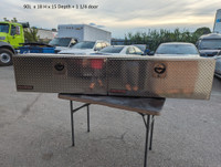 WEATHER GUARD TRUCK BED TOOL BOX SIDE TOP MOUNT