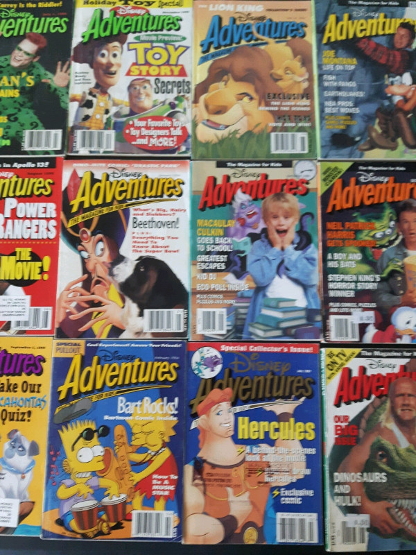 Disney Adventures Magazines-Vintage New Price in Children & Young Adult in Vernon