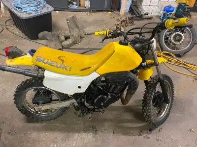 1998 ds 80 Oil injected New brake cables New piston and rings Not mint but mechanically solid Asking...