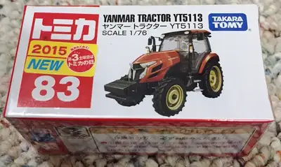 brand new Tomica 1/76 Yanmar Tractor YT5113 diecast model. It's brand new and never taken out from t...