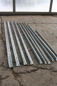 Perforated steel angle