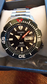 SEIKO MONSTER PADI DIVE WATCH MONTRE PLONGEE AUTOMATIC