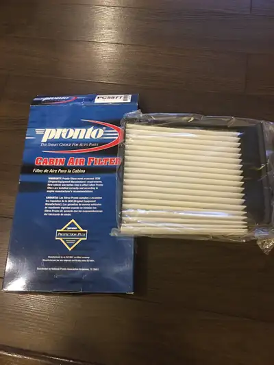 Pronto PC5877 Cabin Air Filter