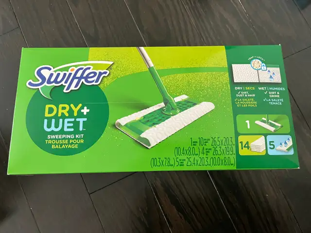 Swiffer- wet & dry sweeper starter kit