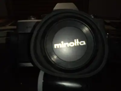 Minolta SRT 200 35MM SLR film camera and accessories, View more