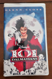 Disney  101 Dalmations VHS