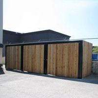 CUSTOM WALL AND FENCING DUMPSTER ENCLOSURE INDUSTRIAL COMMERCIAL