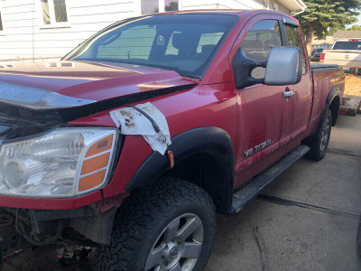 Parting out Nissan Titan