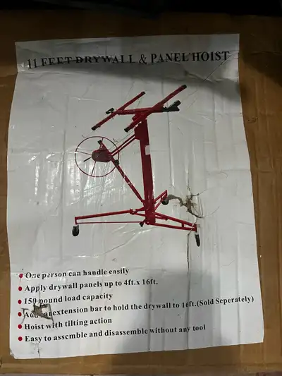Powerfist 11 Feet Drywall & Panel Hoist NEW, View more