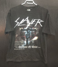 Rare Slayer 2004 "Darkness of Christ" t shirt