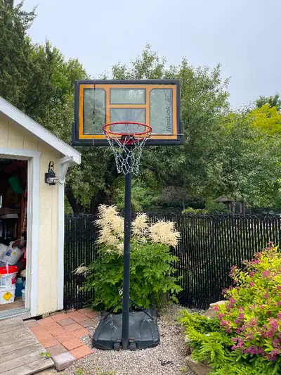 Reebok Basketball Backboard/ Net with Stand