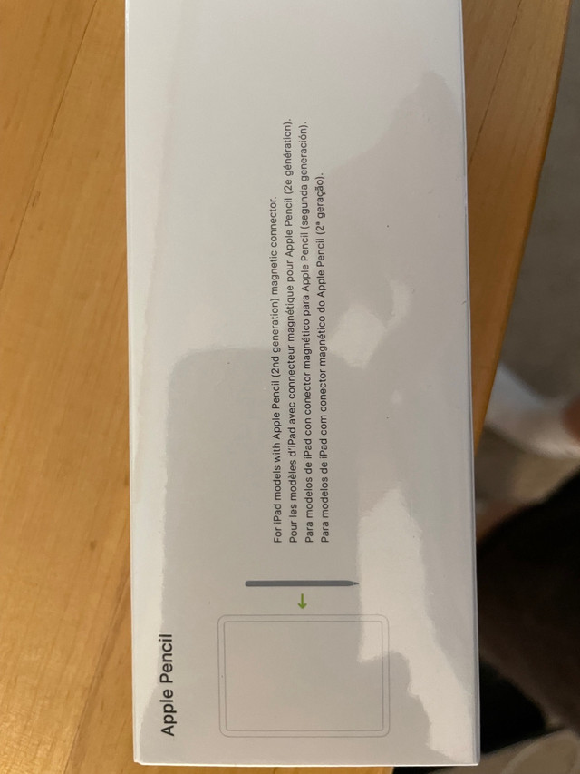Apple Pencil 2nd generation brand new in iPad & Tablet Accessories in Saskatoon - Image 3