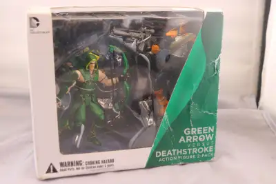 Green Arrow Vs Deathstroke Action Figure 2-Pack -(#42110-1), View more