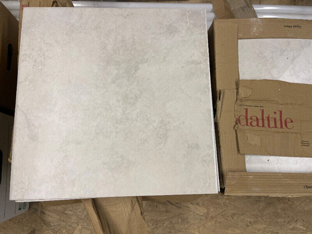 DalTile Warm Gray & Cream 18x18 Ceramic Tile NEW in Floors & Walls in Hamilton - Image 3
