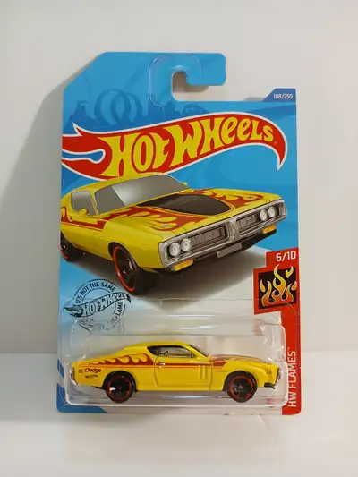 '71 Dodge Charger. 2019 Hot Wheels Flames 6/10, View more