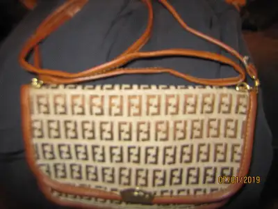 Fendi Clutch Leather Handbag  Made in Italy Vintage Various, View more