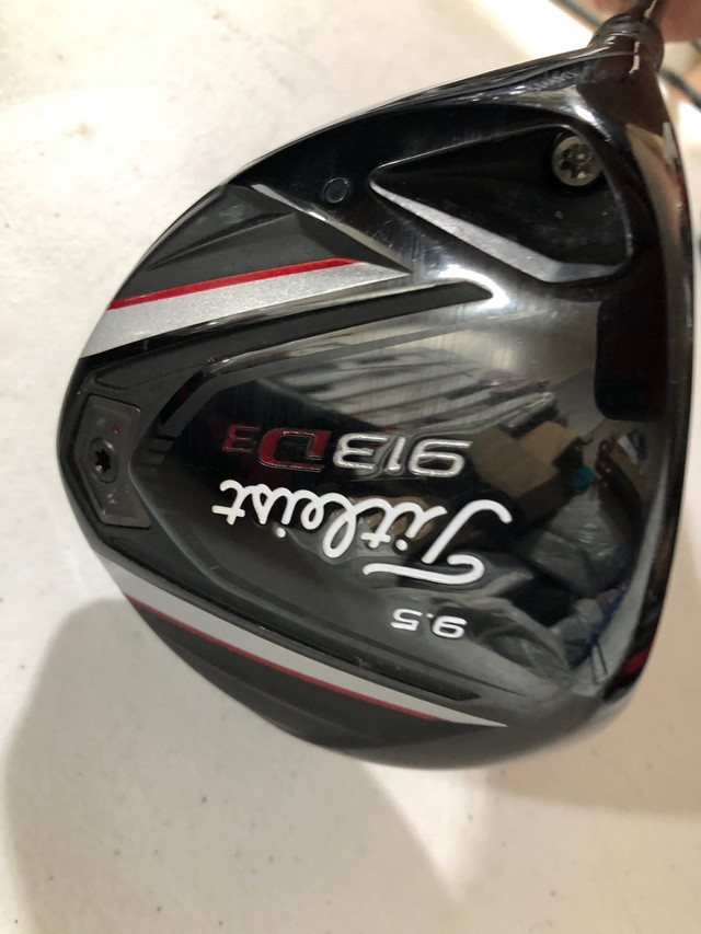 LH Titleist 913D3 Driver and matching 913F fairway-lower price in Golf in Lethbridge