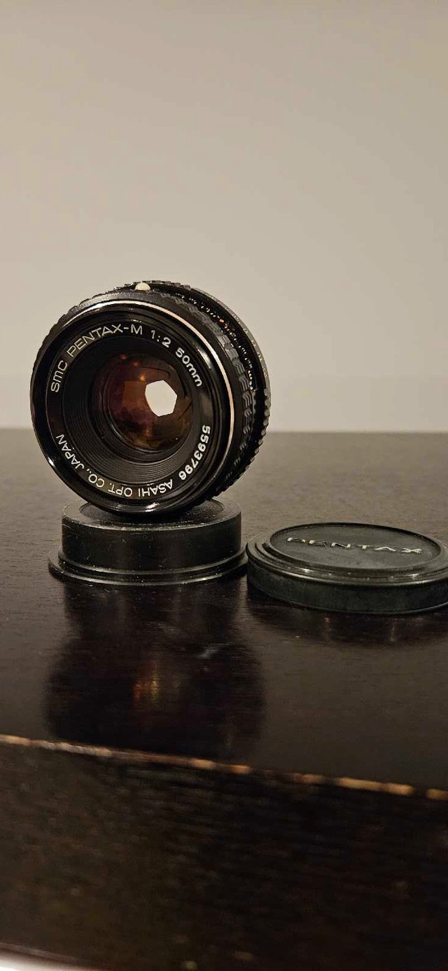 Pentax 50 mm camera lens in Cameras & Camcorders in Calgary