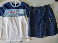 Boys 2 piece short pant & t shirt