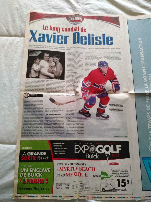 Poster de Steve Bégin  dans Hockey  à Granby - Image 3