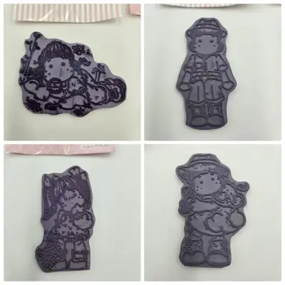 Magnolia Tilda Cling Rubber Stamps Explorer Blue Blanket Austral, View more