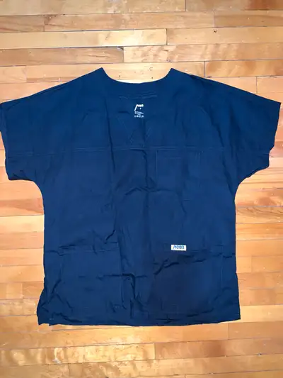 MOBB scrub top (size small) (blue color), View more