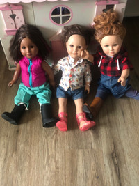  American girl dolls and clothes