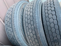 11 - 22.5    11 x 22.5 USED TRUCK TIRES  ( 3 )
