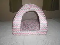 Adorable Pink Cat or Toy Dog House - REDUCED